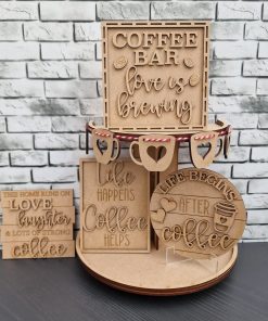 Tiered tray set - Coffee Bar