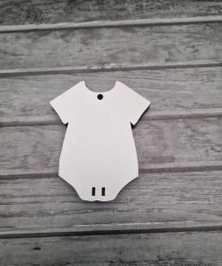 Alternative view of Money bauble - white MDF - Baby Vest