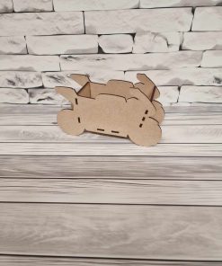 Alternative view of MDF motorbike blank for vinyl or sublimation