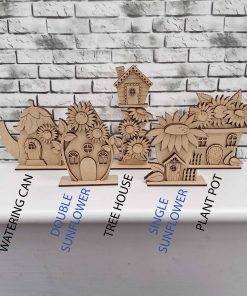 Alternative view of Mini houses - Sunflower theme