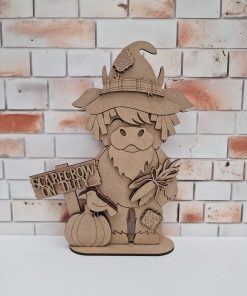 Standing Highland Cow - Scarecrow