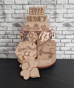 Tiered tray set - Bee
