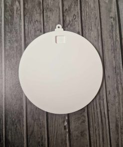 Large rotating countdown bauble blank - 20cm top hole