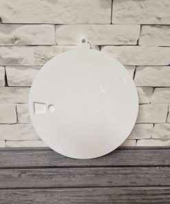 Large rotating countdown bauble blank - 20cm side holes