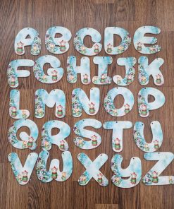 Alternative view of Letter UV printed - Mouse with tree