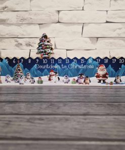 Vinyl for the christmas countdown block - Penguins