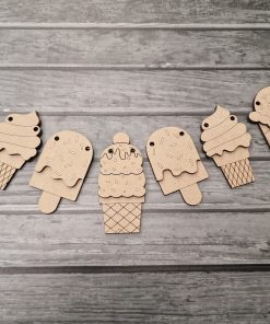 Ice cream bunting