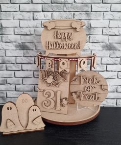 Tiered tray set - Halloween