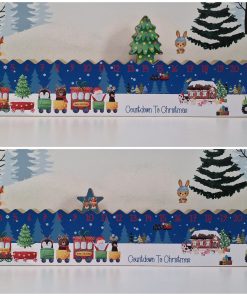 Vinyl for the christmas countdown block - Trains