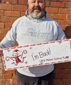 Alternative view of Banner - candy edge with elf