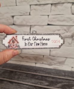 Alternative view of Road sign bauble