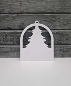 Arched top tree bauble