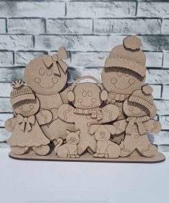 Ginger family on a base