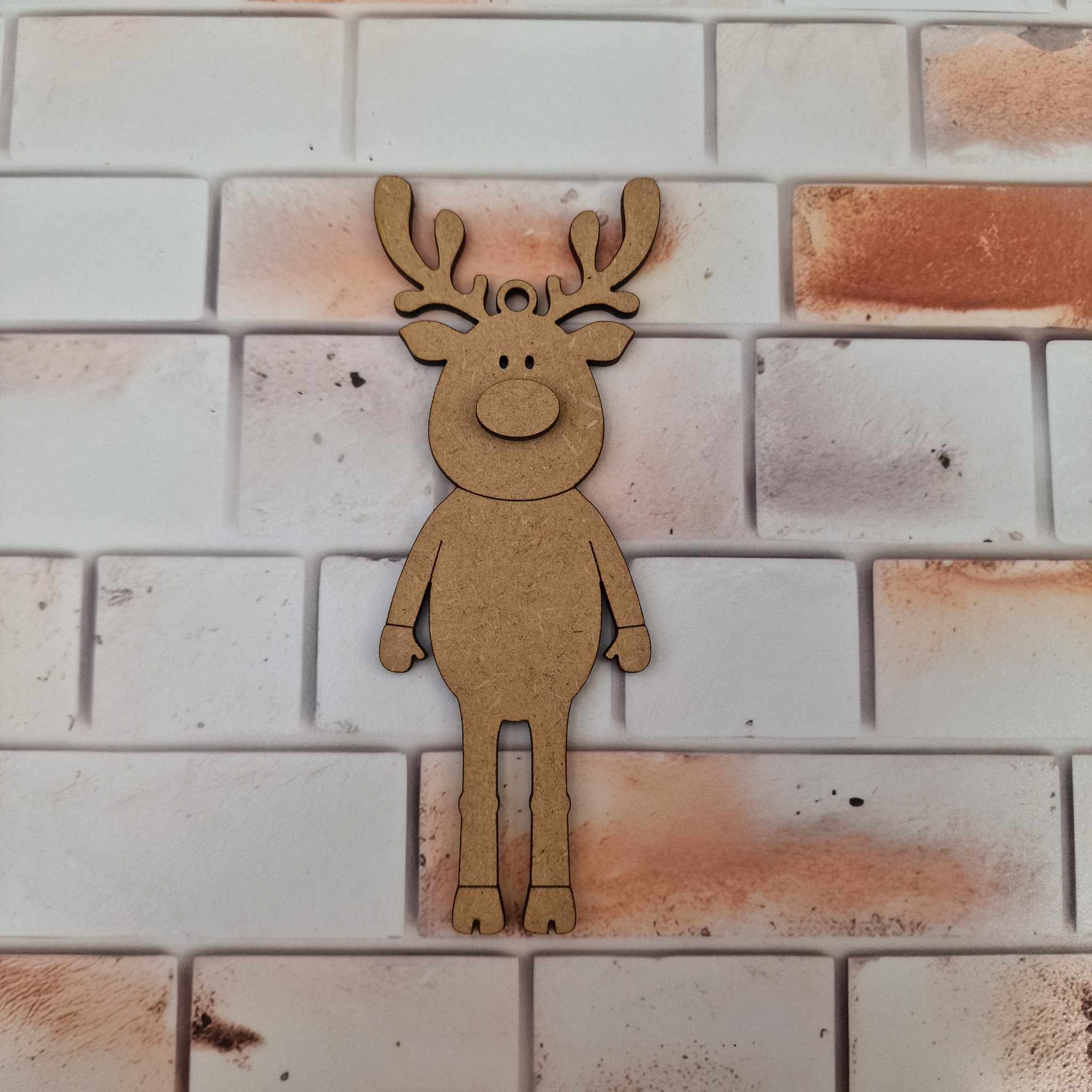Nordic Reindeer - MDF bauble