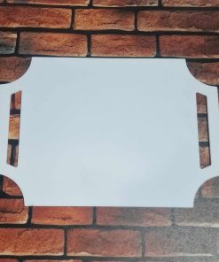 Santa treat tray - curved edge