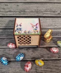 Alternative view of MINI Hutch vinyl - Pastel crochet (Copy)