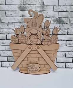 Alternative view of Crate Interchangeable - Easter gnome and eggs