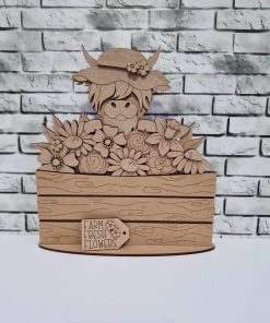 Alternative view of Crate Interchangeable - Highland Flowers