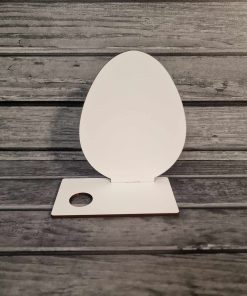 Alternative view of Egg holder for sublimation - egg with base