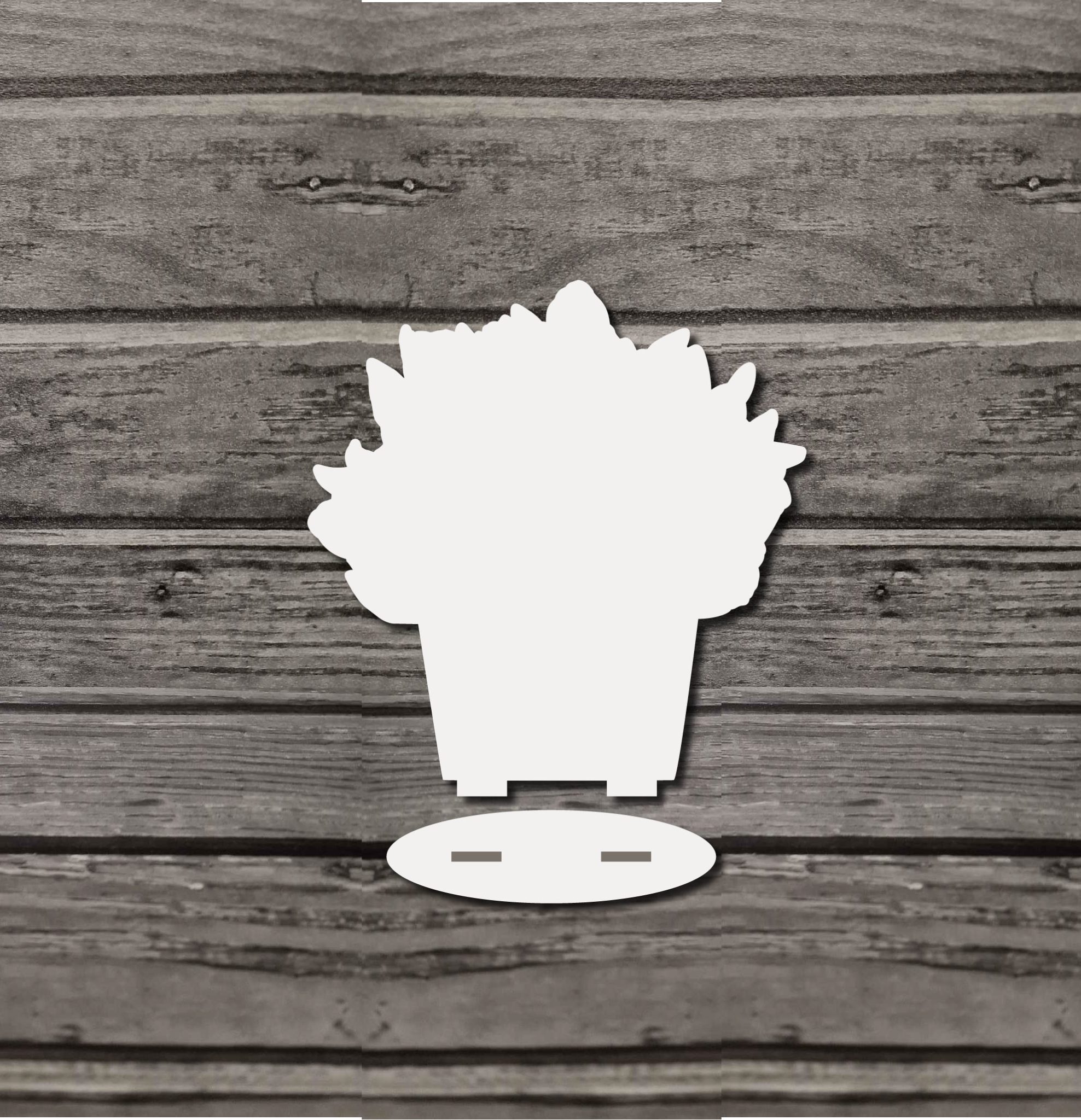 Flower pot on 5mm white base for The crafty designer Manchester Craft