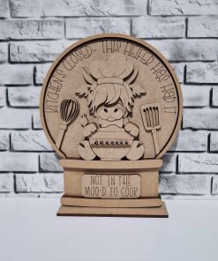 Snowglobe interchangeable - Highland chef