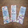 Motivational bookmarks - Floral