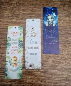 Dinosaur bookmarks