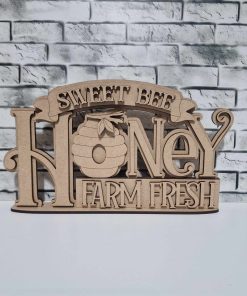Bee plaque - farm fresh