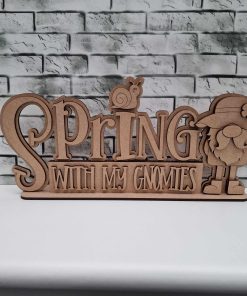 Spring with my gnomies on base