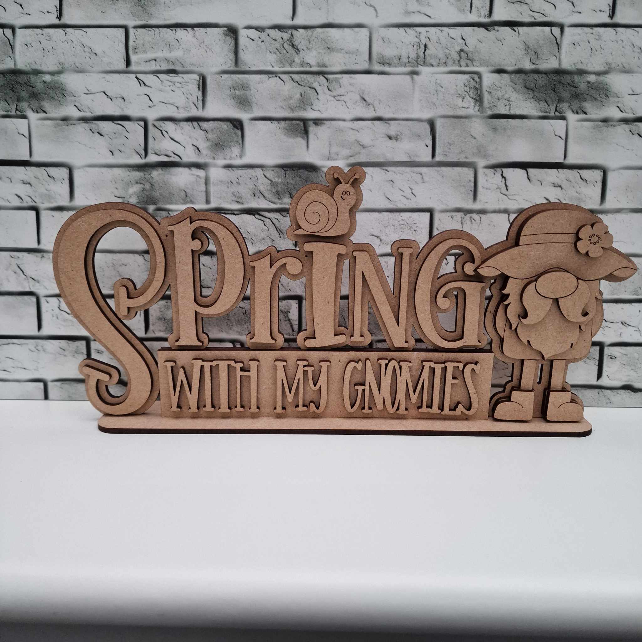 Spring with my gnomies on base
