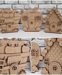 Mini houses - Apple theme
