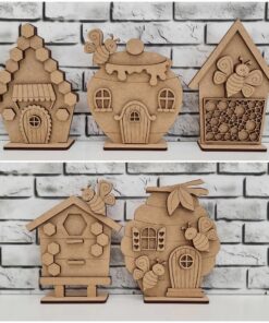 Mini houses - Bee theme