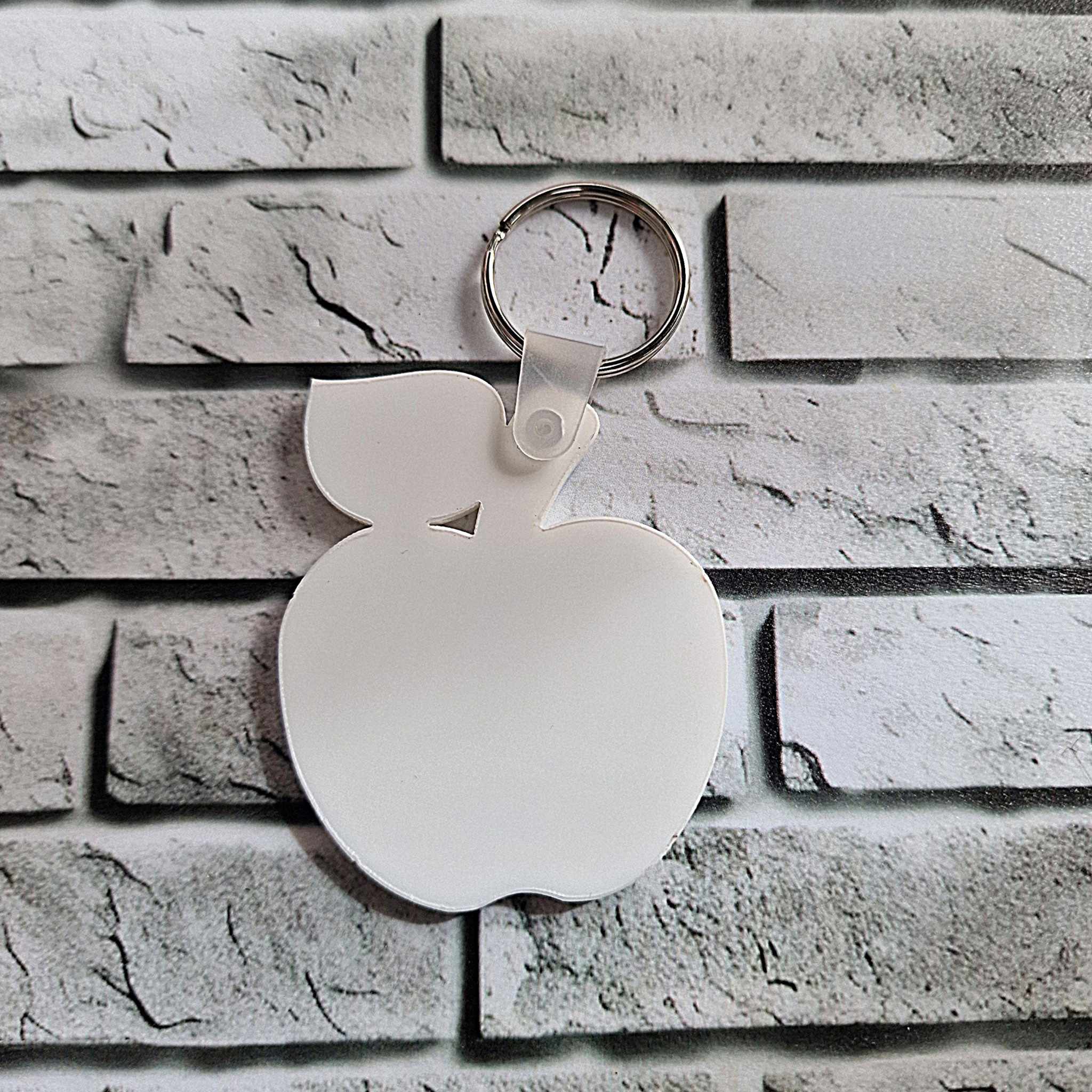 apple keyring blank