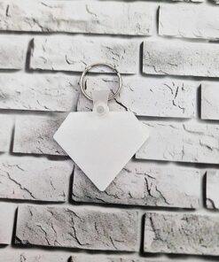 Diamond keyring blank