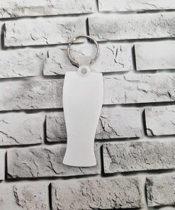 Pint glass keyring blank