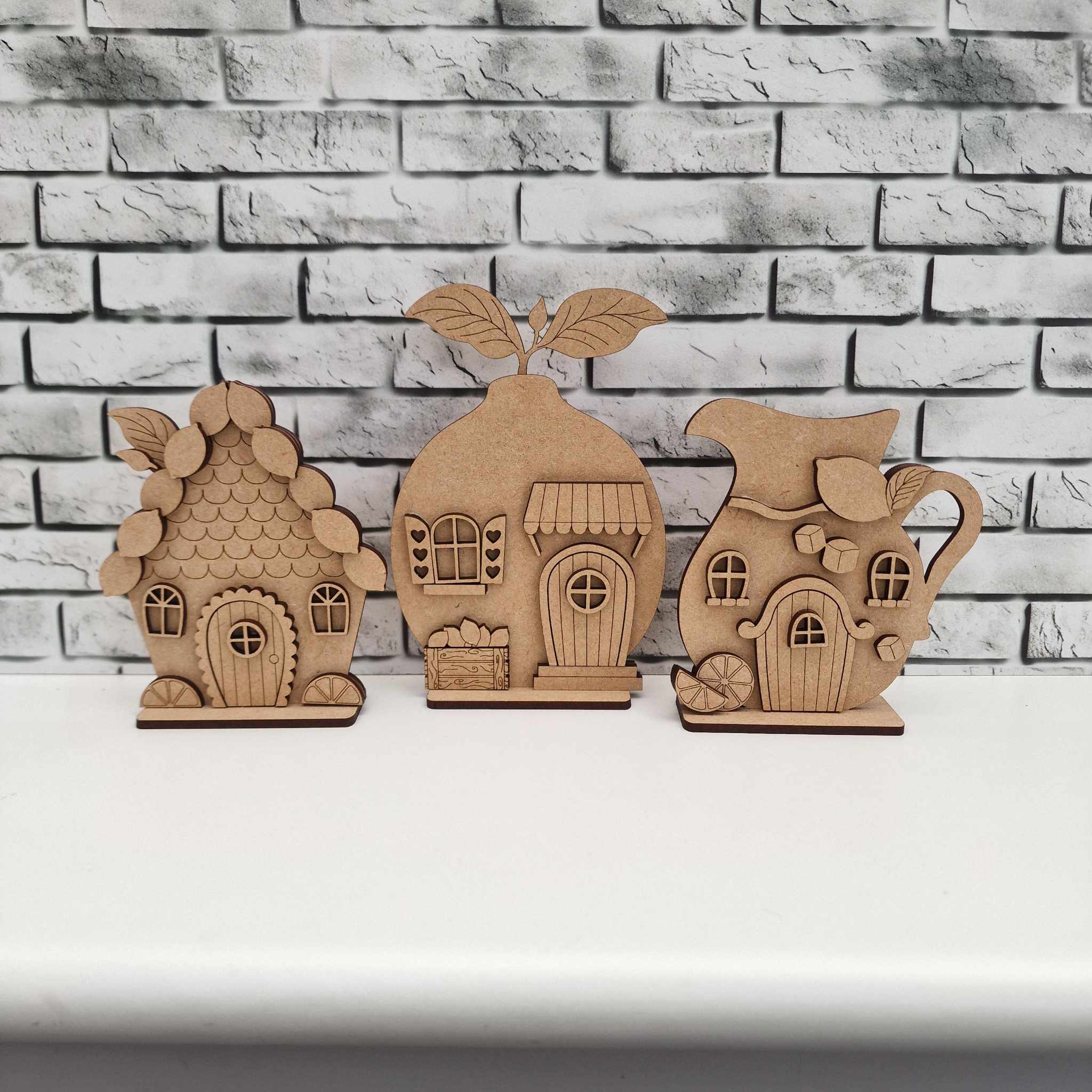 Lemon house laser cut mdf