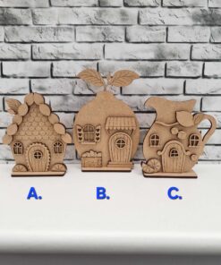 Alternative view of Mini houses - Lemon theme