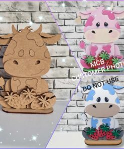 strawberry daisy cow