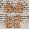 mini houses - coffee theme