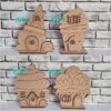 Mini houses - Ice-cream theme