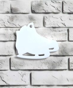 ice skates keyring