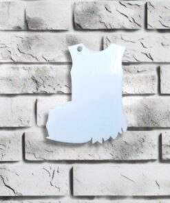 Figure skater keyring