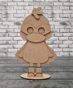 Alternative view of Super Dad duck on a base