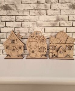 Mini houses watermellons