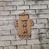 Gingerbread chunky bauble
