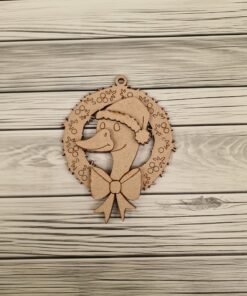 goose wreath bauble