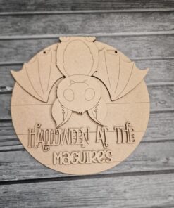 Halloween at the Bat 23cm round