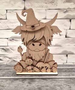 Highland halloween treats on base