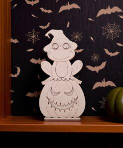 Frog and Pumpkin on a base