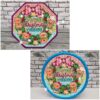 gingerbread sweet christmas chocolate tub stickers